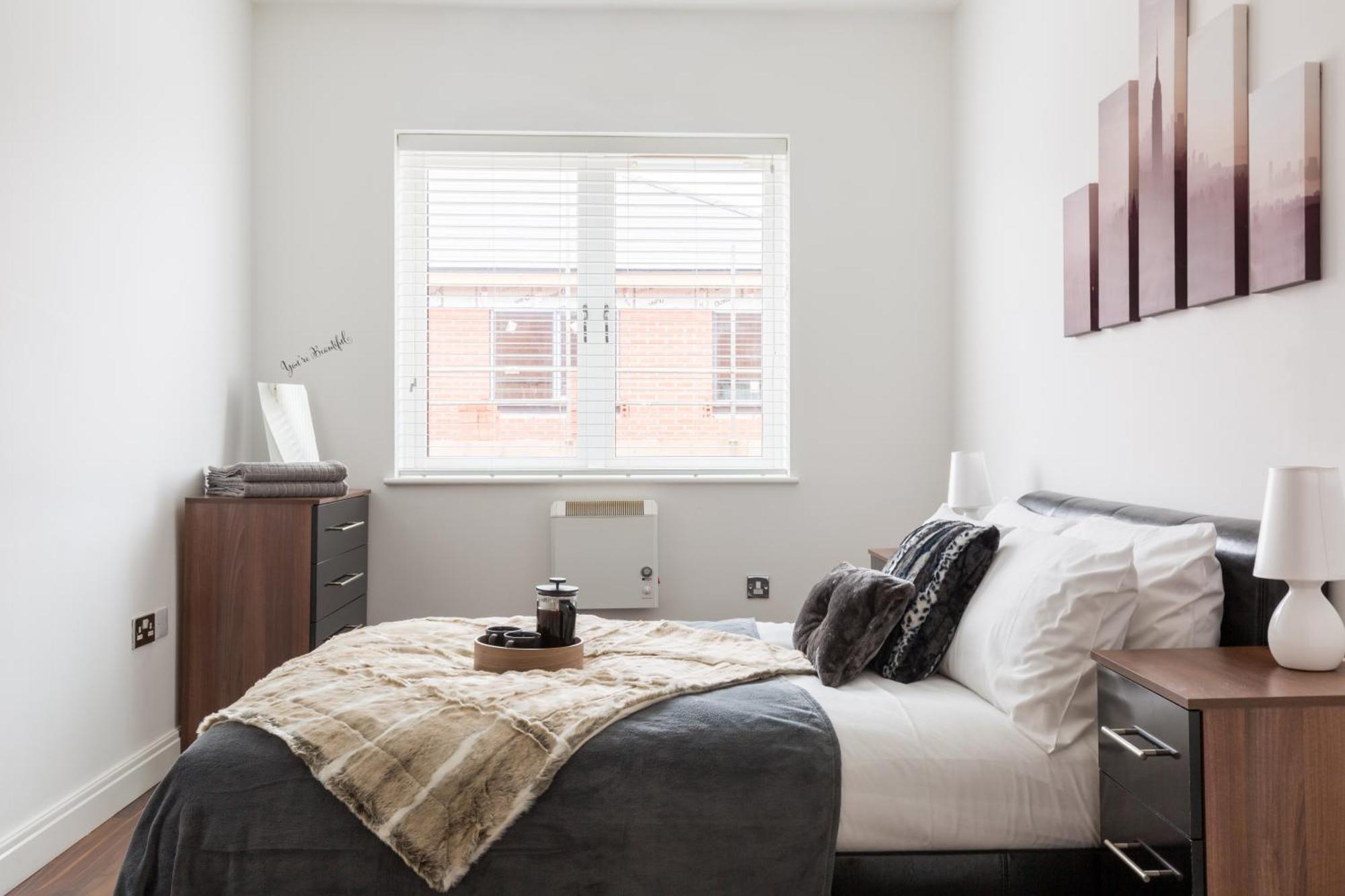 24-7 Secured City Centre Apartments With Free Underground Parking And Wifi Birmingham Exterior foto